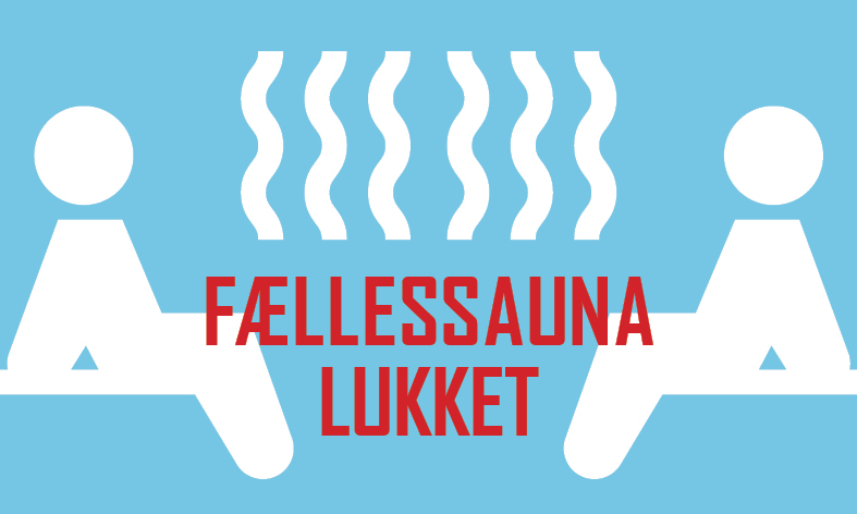 Fællessauna lukket