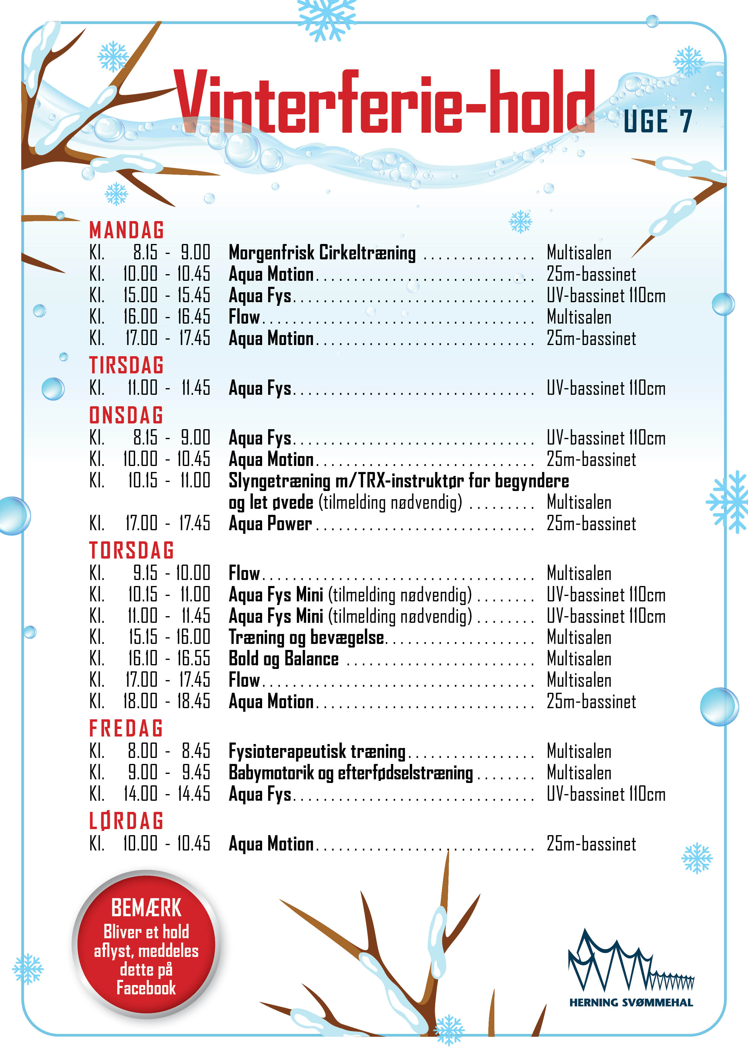 Vinterferiehold 2026