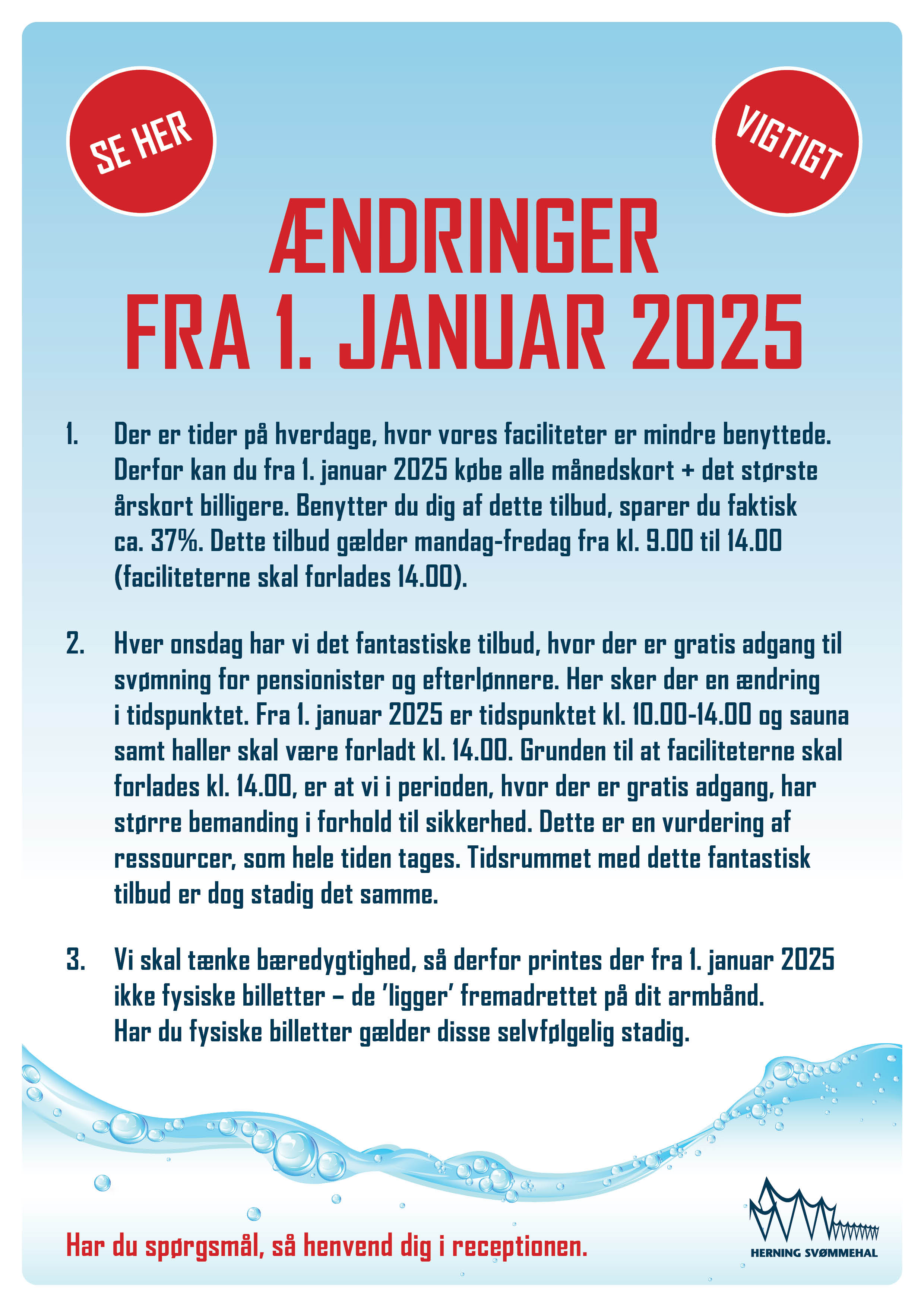 Ændringer 2025