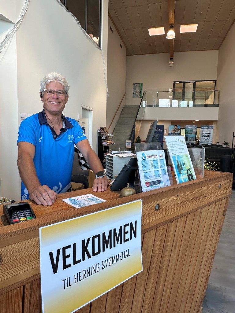 Allan ved disken