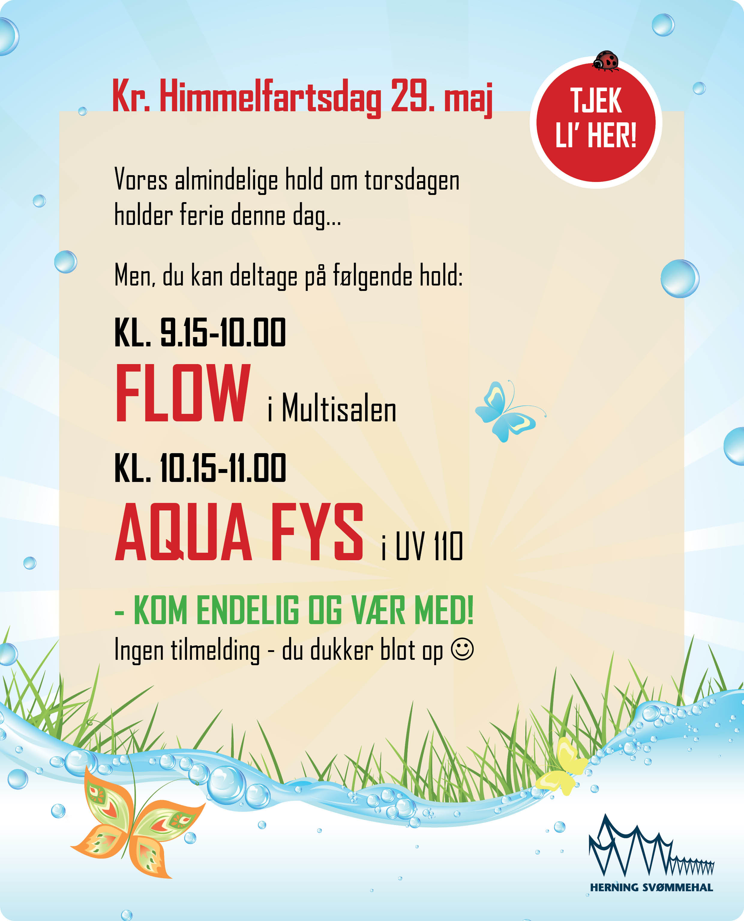 Kr. Himmelfartferie hold